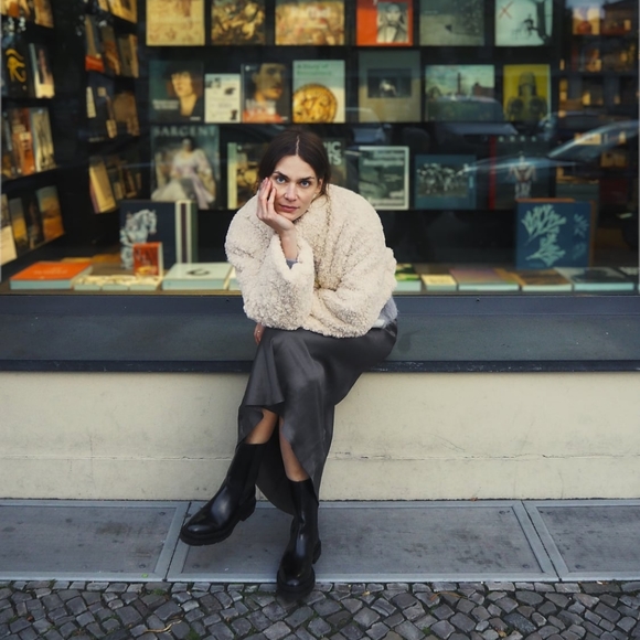 ZARA CROPPED FAUX SHEARLING PUFFER JACKET -- OUT OF STOCK - Picture 2 of 6